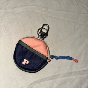 Victoria’s Secret Pink: Small Pink and Blue Coin Pouch Keychain